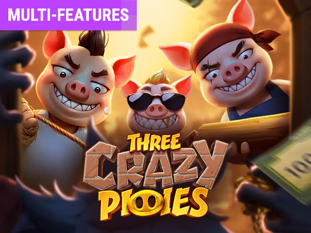 Three Crazy Piggies