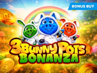 3 Bunny Pots Bonanza