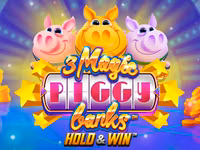 3 Magic Piggy Banks™Hold & Win™