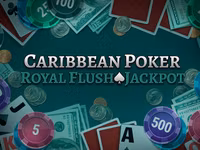 Caribbean Poker Royal Flush Jackpot