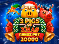 3 Pigs of Xmas Bonus Pot 20,000