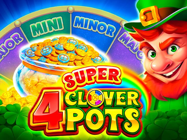 4 Super Clover Pots