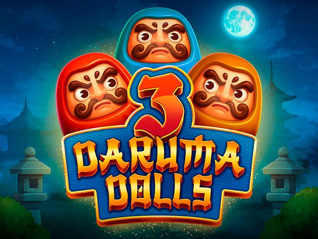 3 Daruma Dolls