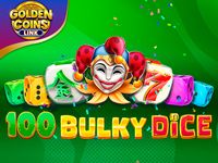 100 Bulky Dice Golden Coins Link