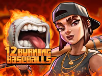 12 Burning Baseballs