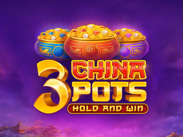 3 China Pots