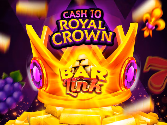 Cash 10 Royal Crown Bar Link