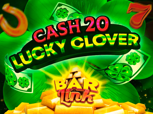 Cash 20 Lucky Clover Bar Link
