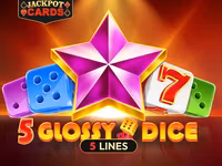 5 Glossy Dice