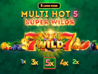 Multi Hot 5 Super Wilds