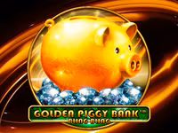 Golden Piggy Bank - Bling Bling