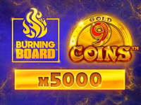 9 Coins Gold Burning Board™