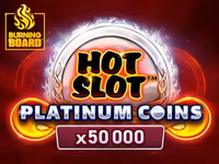 Hot Slot™: Platinum Coins Burning Board™